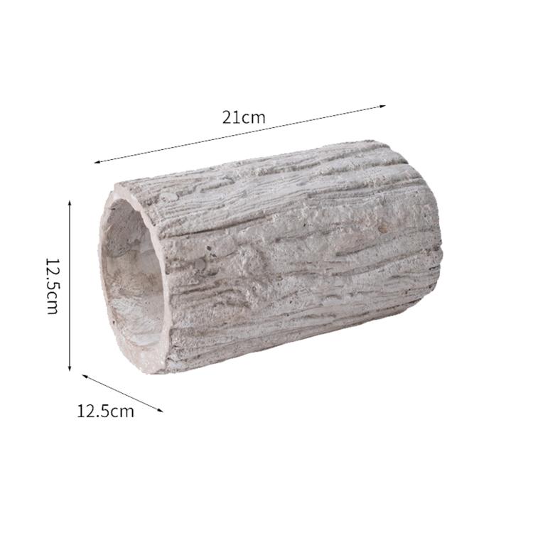Gecko Reptile Hideout Turtle Basking Platform Landscape Bark — Bark Pattern Large Brown