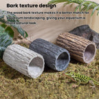 Gecko Reptile Hideout Turtle Basking Platform Landscape Bark — view 11