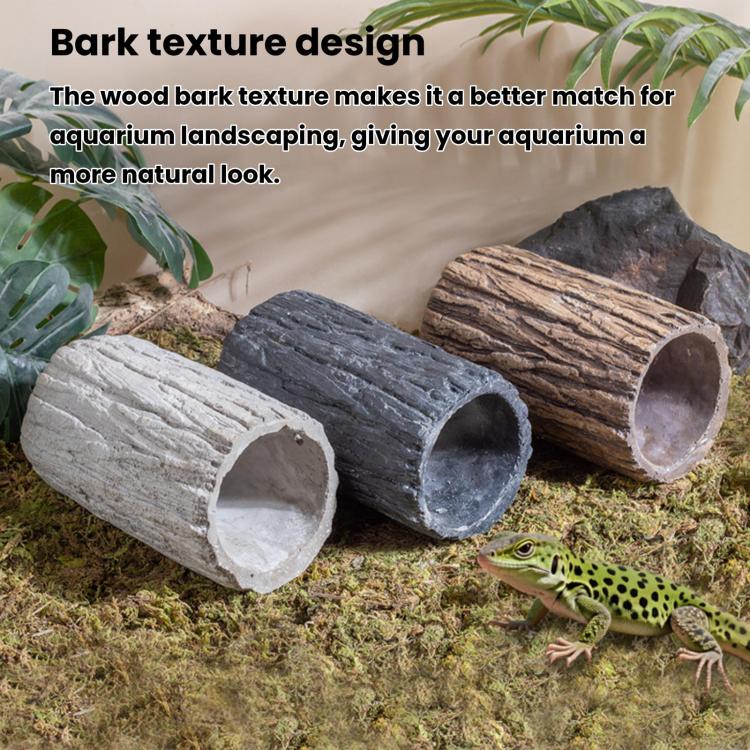 Gecko Reptile Hideout Turtle Basking Platform Landscape Bark — view 11