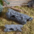 Gecko Reptile Hideout Turtle Basking Platform Landscape Bark — view 12