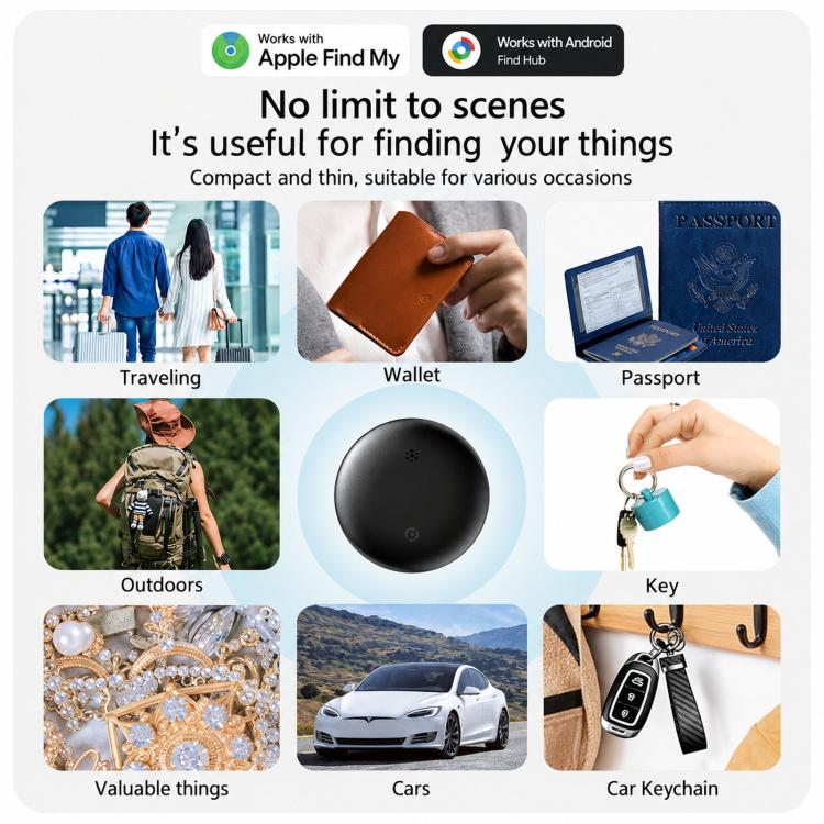 S10 Dual System Smart Bluetooth Tracker Tag For IOS & Android Wireless Item Finder — view 10
