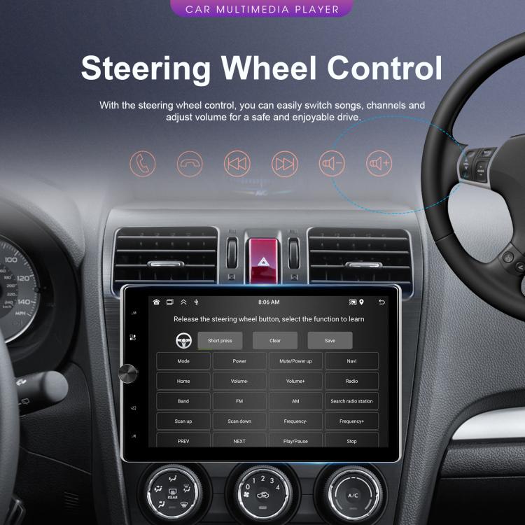 10.4 inch Single-Chassis Android Car Navigation System Wireless CarPlay 2+64GB Unit — view 12
