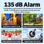 Water Leak Detector 135dB Loud Alarm Sensor — view 5