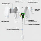 Water Leak Detector 135dB Loud Alarm Sensor — view 8