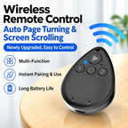 Bluetooth Page Turner Remote Wireless Touchpad Scroller Control For Short Video E-Book Tablet