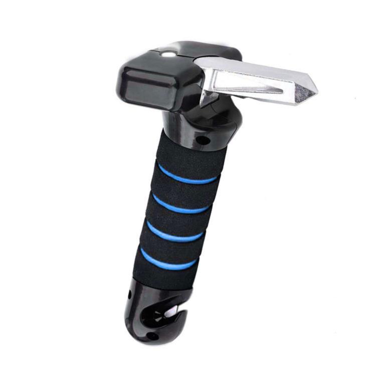 Car Door Handle Safety Hammer Emergency Escape Tool — Without Lights Red