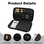 For PocketDrum 2 Air Drumsticks Carrying Case Portable Shoulder Bag — view 4