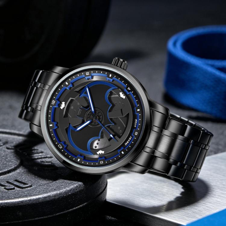 YAZOLE N949 Men Wristwatch With Rotating Bezel Luminous Stainless Steel Band Quartz Movement — view 6