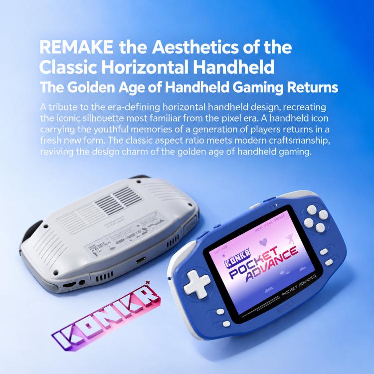 AYANEO KONKR Pocket Advance 3.5 Inch LCD Screen Android Game Console Mini Retro Handheld Game Player