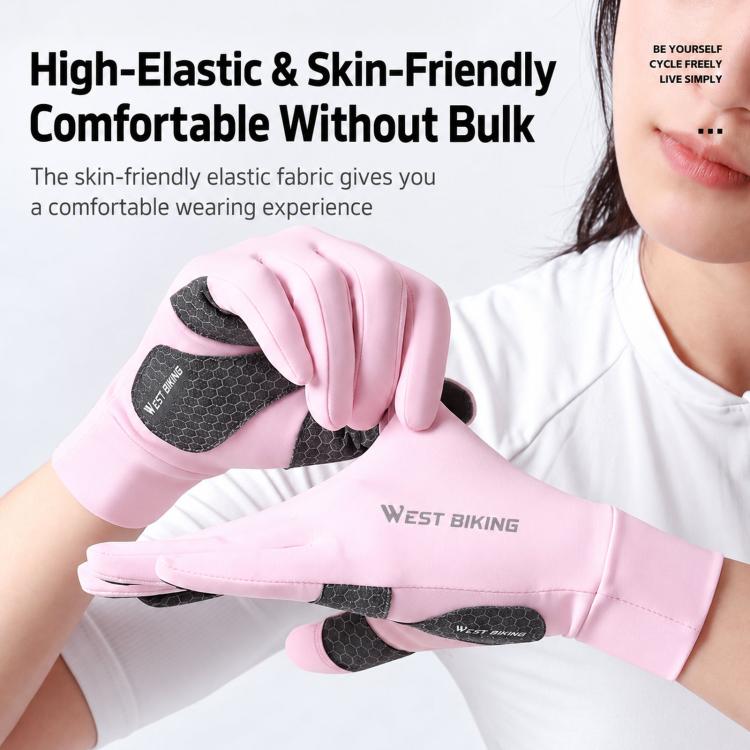 WEST BIKING Full-Finger Cycling Gloves Anti-Slip Touchscreen-Compatible — view 7