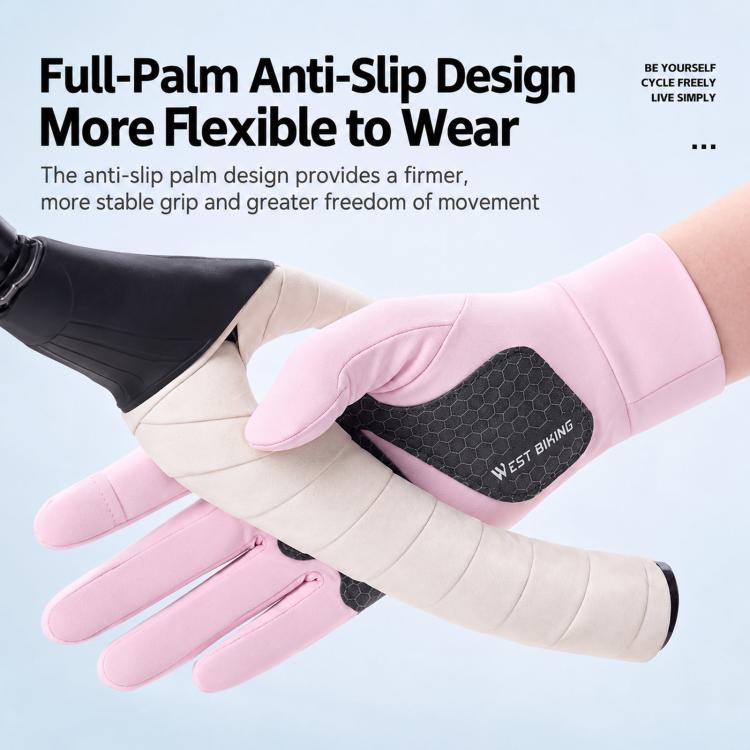 WEST BIKING Full-Finger Cycling Gloves Anti-Slip Touchscreen-Compatible — view 8