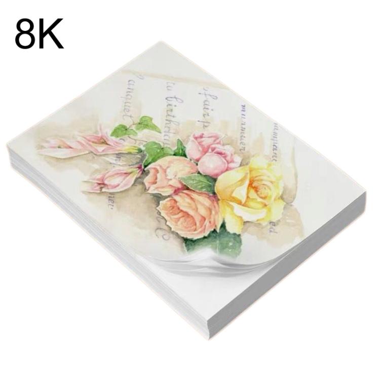 50 Sheets/Pack 160GSM Heavyweight Art Paper — 8K Sketch Paper