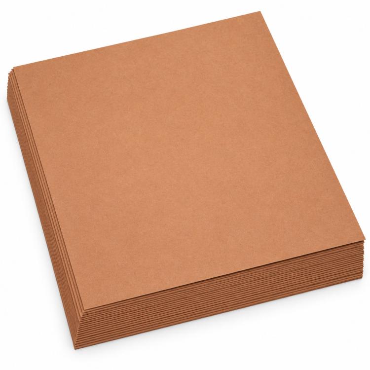 200GSM Cardstock Paper Pack for DIY Crafts, Postcards — 50 Sheets A4 Black