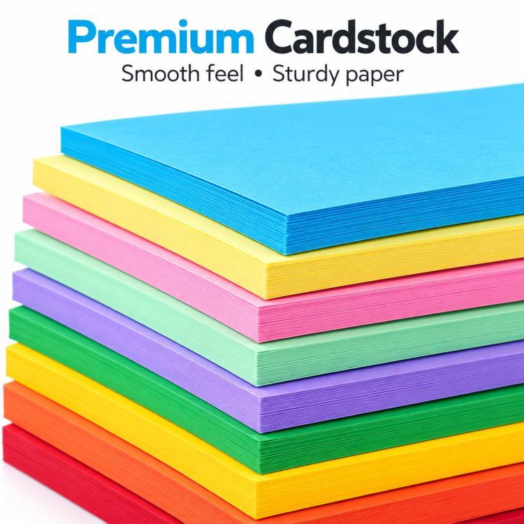 200GSM Cardstock Paper Pack for DIY Crafts, Postcards — view 25