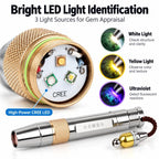 Flashlight For Gemstone Identification High-Brightness UV Light With Three Light Sources — view 4