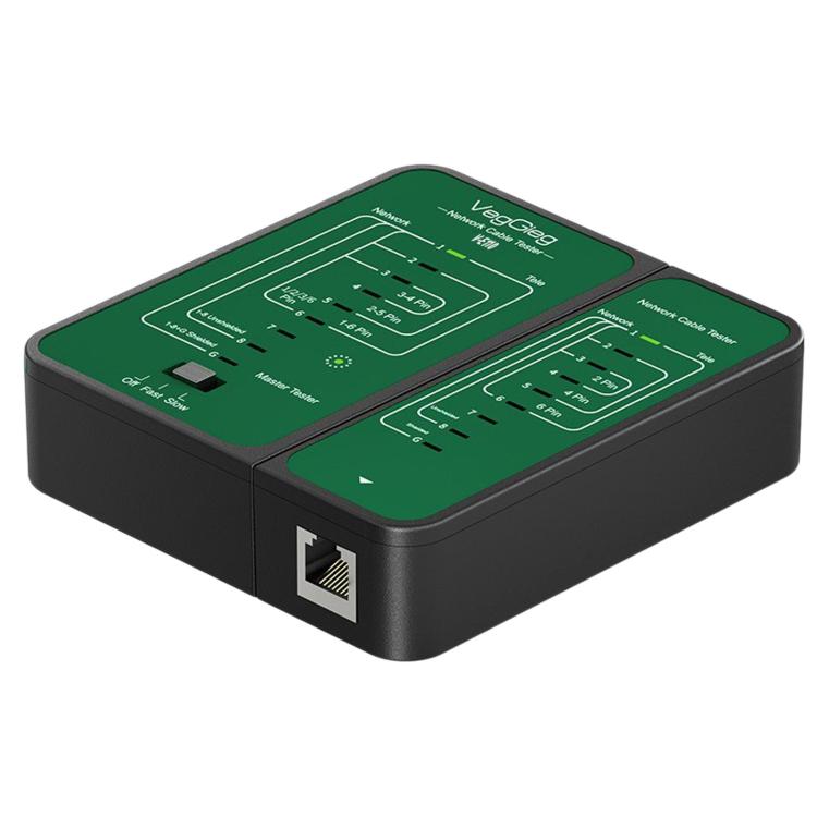 VegGieg V-E110 Multifunctional Network Cable Tester RJ45/RJ11 Telephone & Network Tester