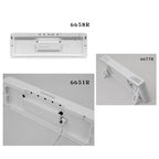 RGB LED Digital Wall Clock Color Changing Display with Date Temperature Alarm Ambient Light — view 13