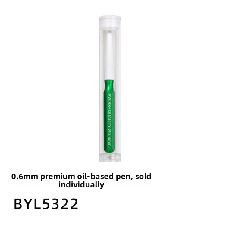 Precision Watch Oiler Pen Metal Point Oil Applicator For Watch Repair Tools Maintenance Kit Fine Needle Tip0.2mm To 0.6mm — Blue 0.5