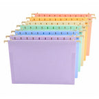 Letter Size PP Suspension Hanging Folder Document Sorting Organizer with Index Inserts for Office Filing Cabinet — view 9