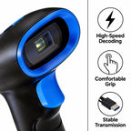 1D Barcode Scanner Device Handheld Scanner For Warehouse And Courier — view 3