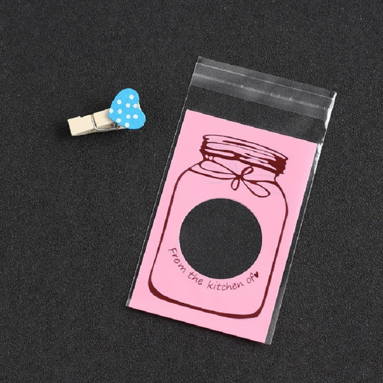 100 PCS / Set Cute Colorful Bottle Pattern Wedding Birthday Cookies Candy Gift Packaging Bag — view 8