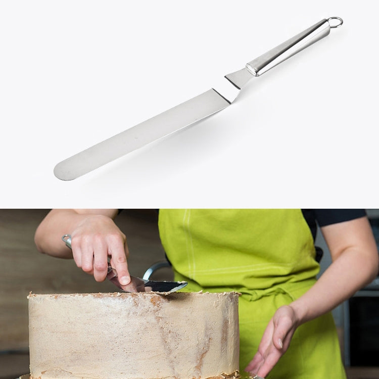 Stainless Steel Cream Spatula Stainless Steel Bell Knife Cake Spatula Baking Scraper Baking Tools — view 11