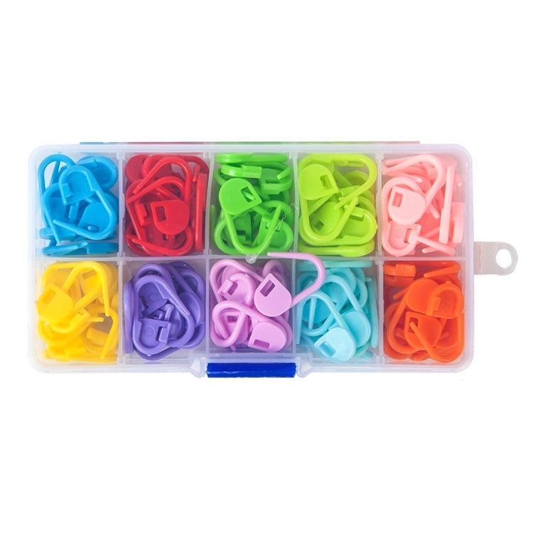 Colorful Plastic Sweater Weaving DIY Hand Tool Accessories Pin Mark Buckle