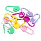 Colorful Plastic Sweater Weaving DIY Hand Tool Accessories Pin Mark Buckle