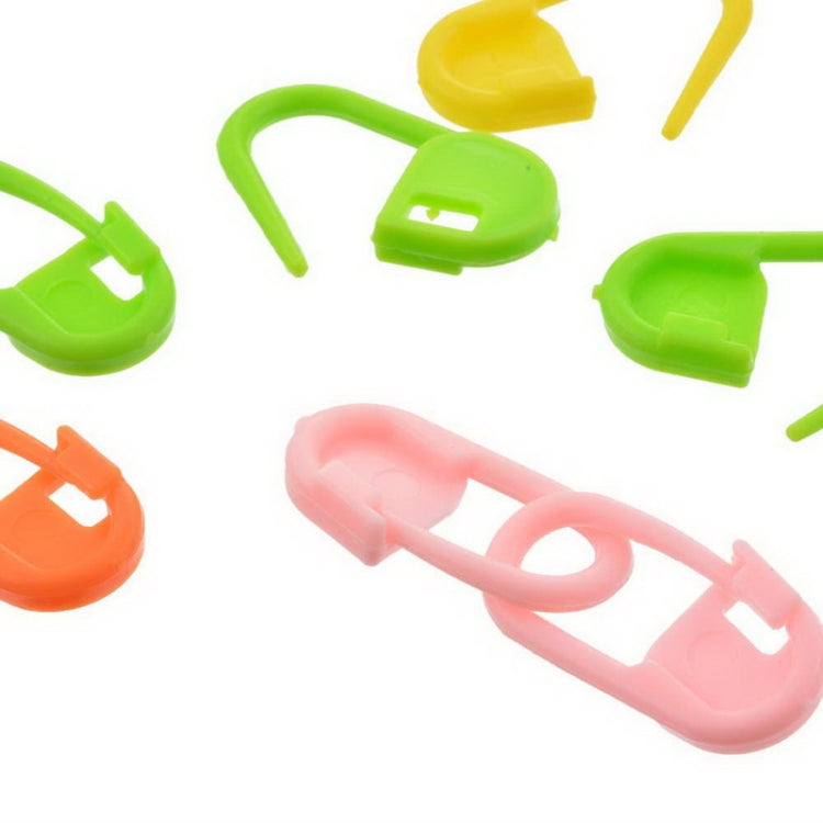 Colorful Plastic Sweater Weaving DIY Hand Tool Accessories Pin Mark Buckle