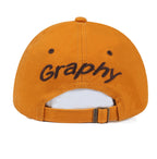 Embroidery Letter Pattern Adjustable Curved Eaves Baseball Cap, Head Circumference: 54-62cm — yellow black