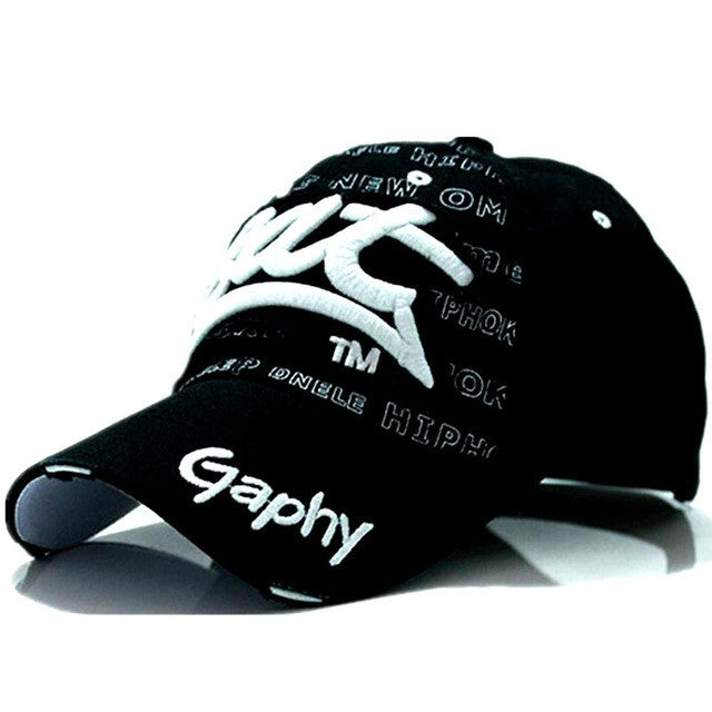 Embroidery Letter Pattern Adjustable Curved Eaves Baseball Cap, Head Circumference: 54-62cm — yellow green