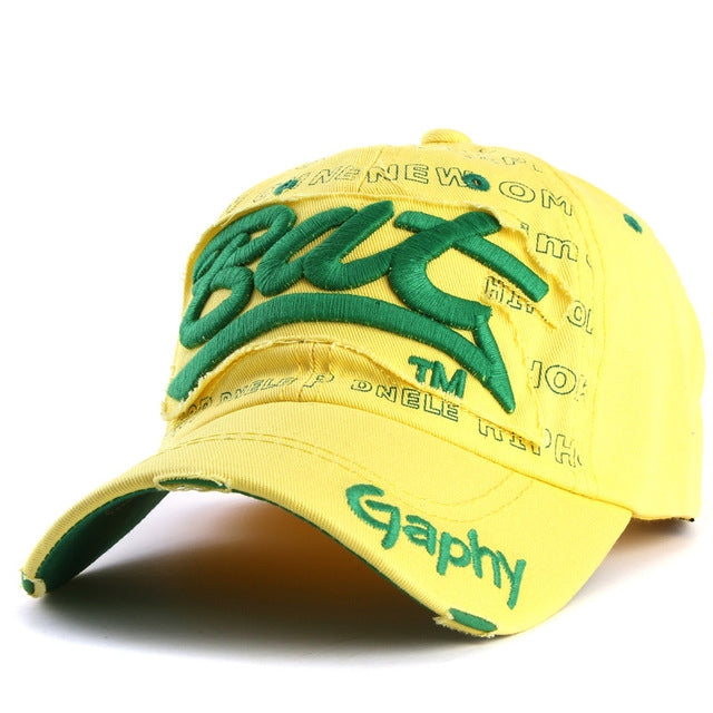 Embroidery Letter Pattern Adjustable Curved Eaves Baseball Cap, Head Circumference: 54-62cm — view 17