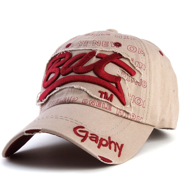 Embroidery Letter Pattern Adjustable Curved Eaves Baseball Cap, Head Circumference: 54-62cm — view 18