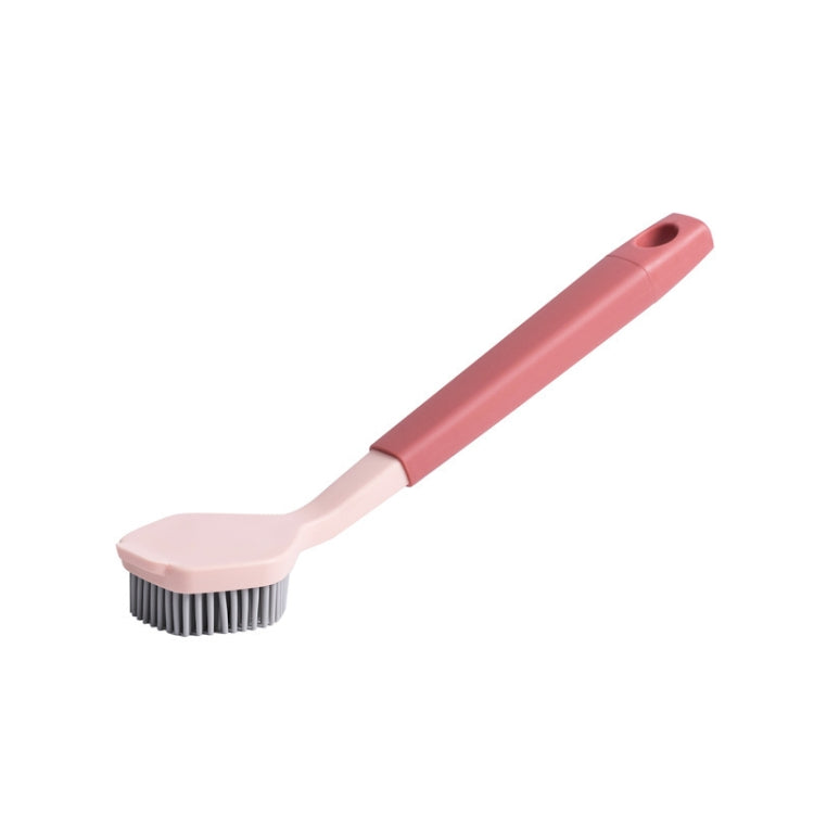 Two-color Bangs Head Wash Pot Brush Kitchen Long Handle Cleaning Brush — view 8