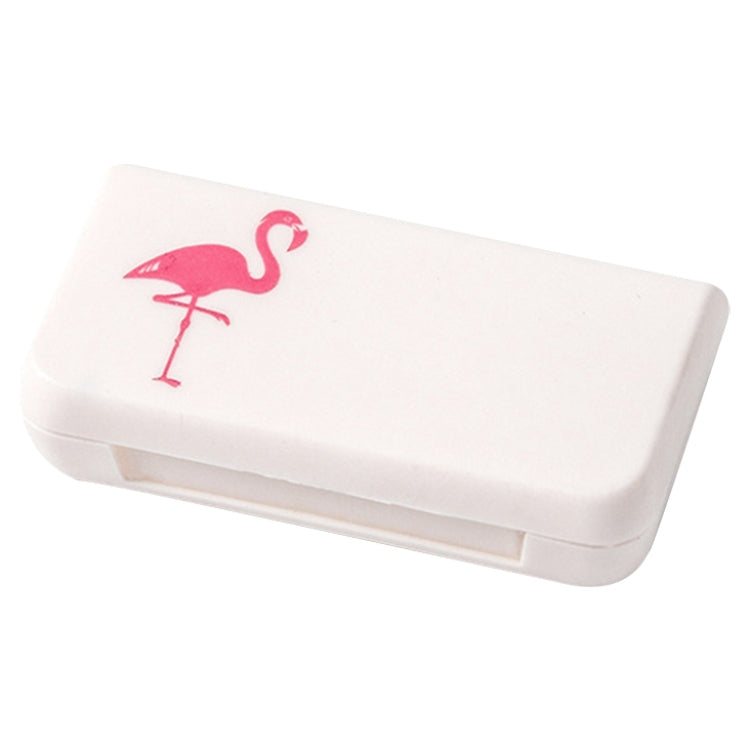 2 PCS Portable Mini Pill Case Medicine Boxes 3 Grids Travel Home Medical Drugs Container Holder Cases Storage Box