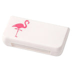 2 PCS Portable Mini Pill Case Medicine Boxes 3 Grids Travel Home Medical Drugs Container Holder Cases Storage Box