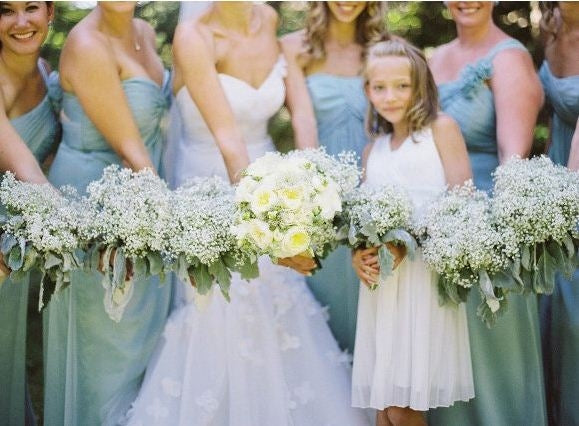 Rustic Artificial Decor Home Table Wedding Flower Plastic Gypsophila Babysbreath
