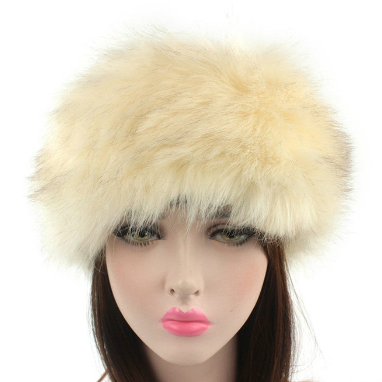 Unisex Winter Imitation Fur Headband Bomber Hat — view 10