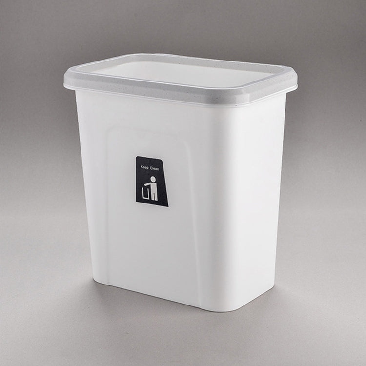 Kitchen Square Sorted Wall+mounted Hanging Plastic Sanitary Trash Can — view 12