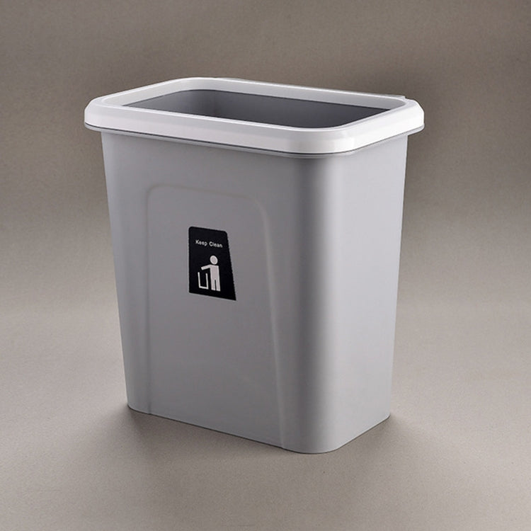 Kitchen Square Sorted Wall+mounted Hanging Plastic Sanitary Trash Can — view 15