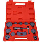 Universal Auto Car Precision Disc Brake Caliper Wind Back Tool Kit Brake Pad Brake Pump Brake Piston Car Repair Tool Kit — 12 In 1 Brake Air Pump