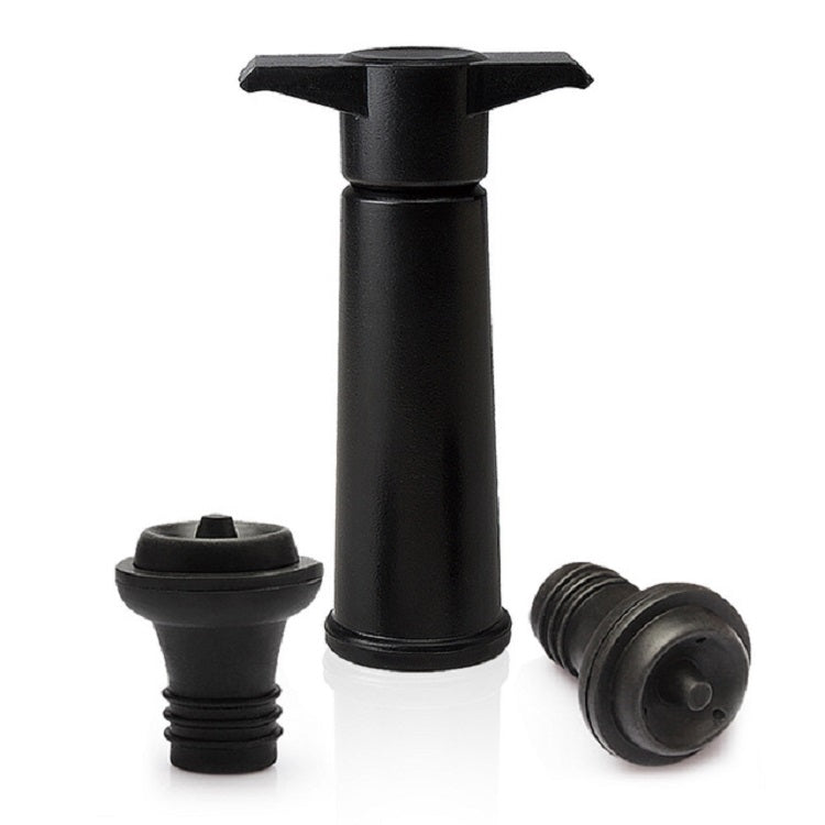Red Wine Vacuum Pump Freshener Silicone Wine Stopper Set — view 9