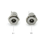 10 PCS DC099 Power Jack Socket Female Panel Mount Connector — 5.5x2.5