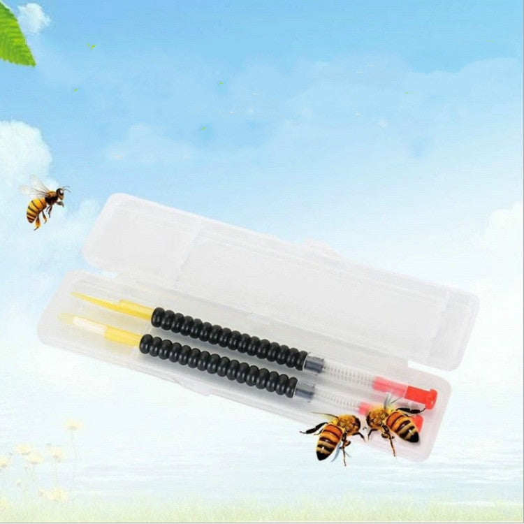 2 PCS Transfer Needles Beekeeping Special Breeding Tools Mobile Bee Larva Utensils Pens — Bee Transfer Needles
