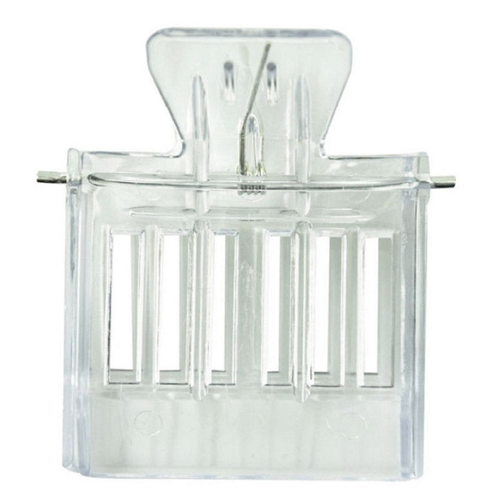 2 PCS Plastic Book Clip Type Bee King Cage Beekeeping Tool — view 2