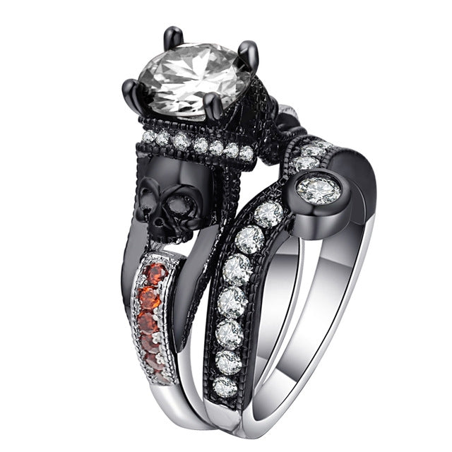 Skull Ring Punk Style Fashion Jewelry — view 12