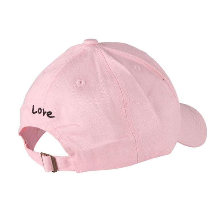 Adjustable Small Hand Embroidery Pattern Sunshade Baseball Cap