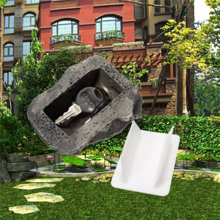 Creative Stone Insurance Key Storage Box Home Key Anti-lost Hidden Collection Key, Stone Insurance Key Storage Box