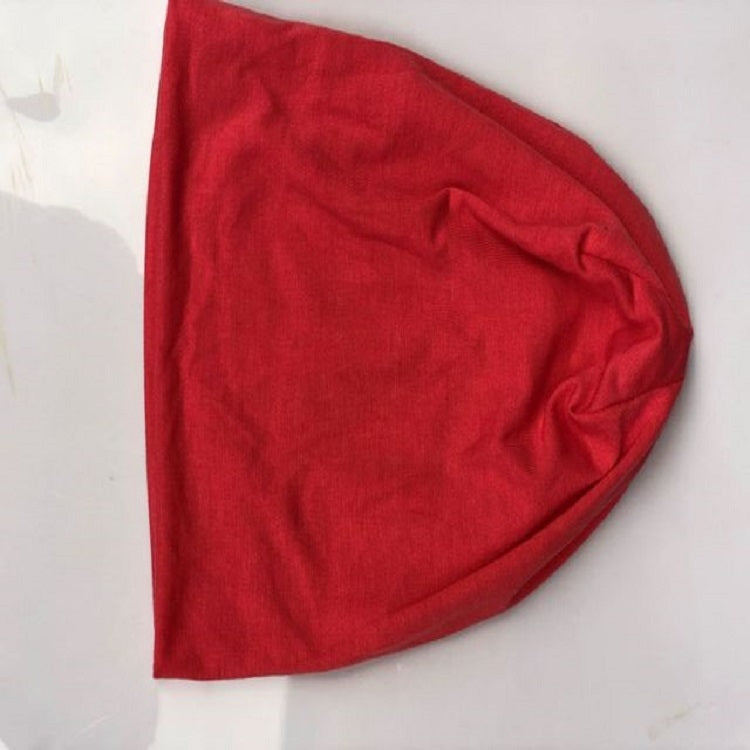Men Candy Colors Knit Sleeve Cap Hip-hop Cap