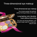 Professional Eye Makeup Eyeshadow Palette Gold Smoky Cosmetics Makeup Palette Diamond Bright Glitter Eye Shadow